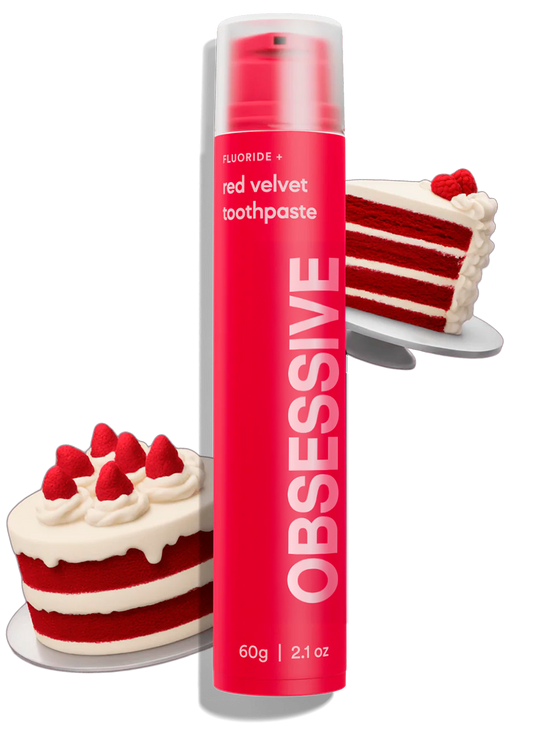 Creme Dental Red Velvet: Hálito Fresco e Sorriso Radiante com Flúor+
