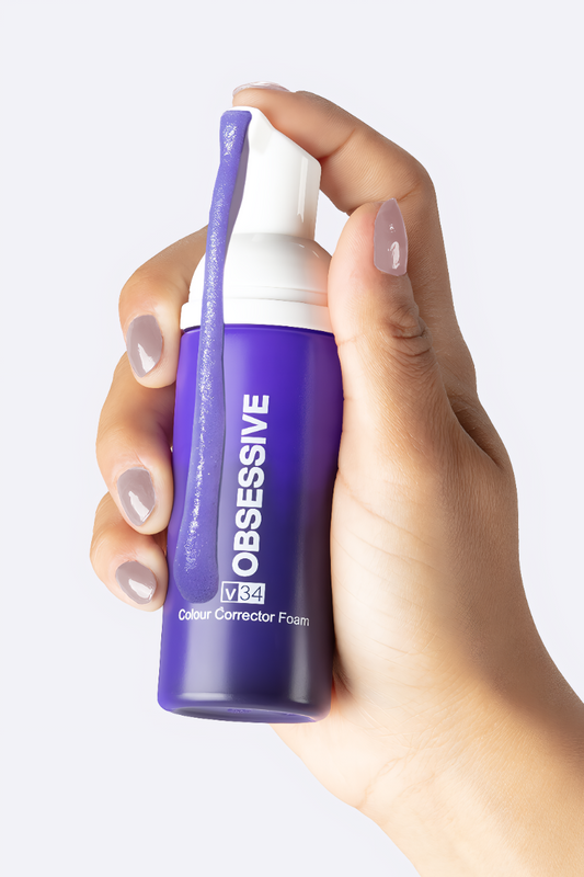 Espuma V34 Clareadora Instantânea: Correção de Cor para Dentes Brancos e Saudáveis